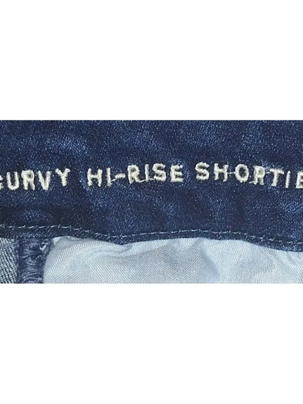 American Eagle Women's Size 6 Blue Jean Shorts 27x2 Ne(x)t Level Stretch Shortie